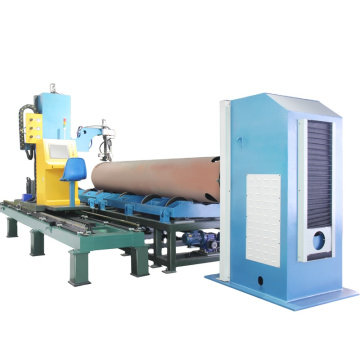 China Factory Supply 5 Axis Roller Bed Flame Plasma Flame Máquina de corte de tubería grande